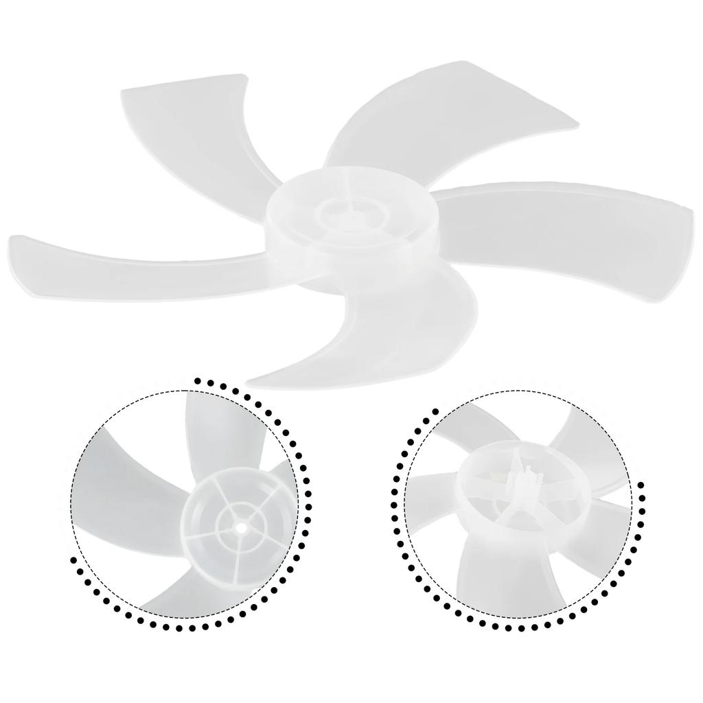 Fan Blades 16inch Floor Mounted Fan Blades Electric Plastic Fan Blades Holder For Vertical Desktop Fan Heat-resisting Low Noise