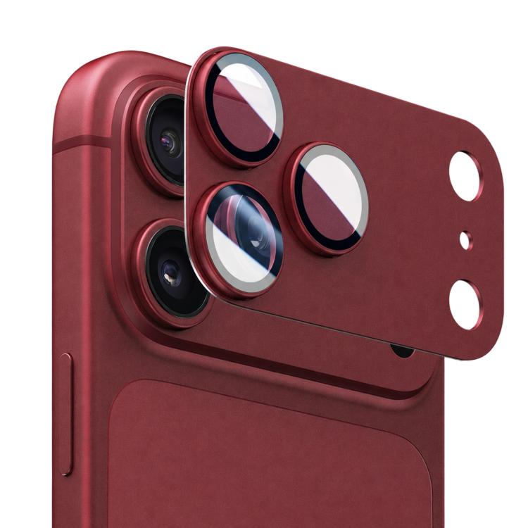 Armor Full‑Coverage Frosted Metal Camera Lens Protector for iPhone 18 / 18 Pro / 18 Pro Max