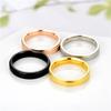 Gold Silver Luxury Wedding Bands Ring for Women Men Jewelry Stainless Steel Engagement Ring Couple Anniversary Gift Anillos