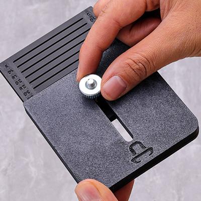 Furniture Film Tint Edge Cutting Small Guide Plate 5-45Mm Distance Precise Trimming Tool For Carbon Fiber Car Film Wrap