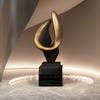 Fiberglass Sculptures Abstract Art Ornaments Modern Luxury Large Sculpture Living Room Creative Furniture Decoration Accessories