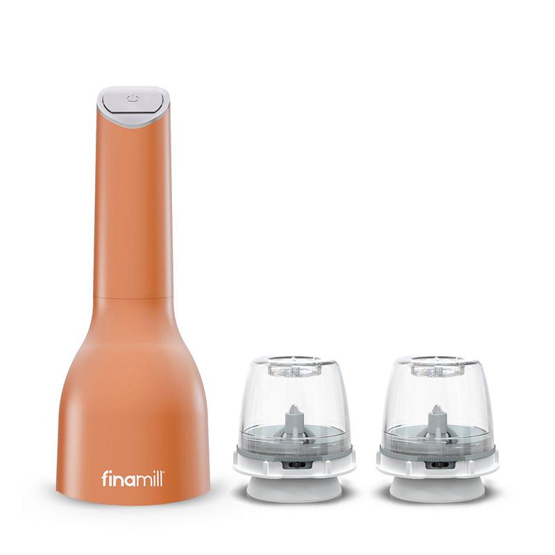 Finamill электрическая мельница для перца бытовая одноручная автоматическая морская соль перец кунжут приправа бутылка для измельчения