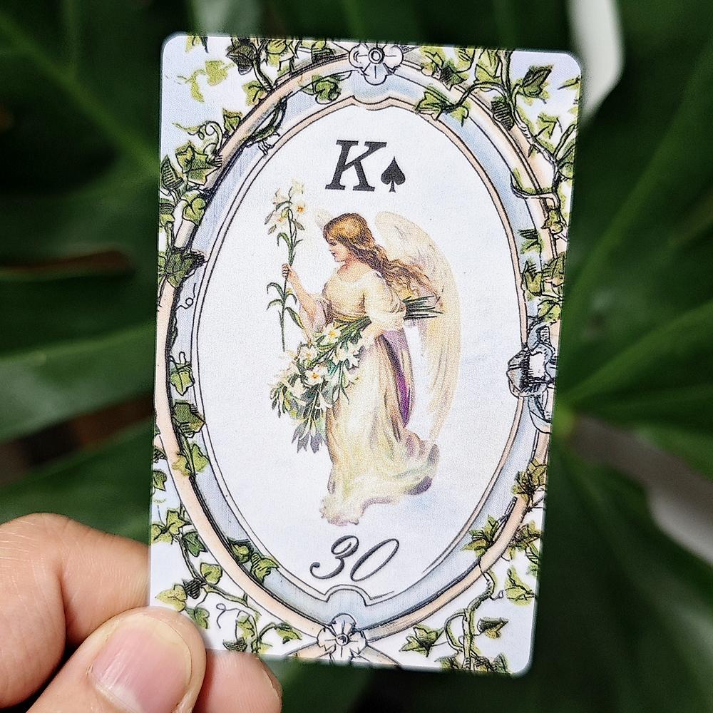 9*6cm Angel Lenormand Deck 36 Pcs Lenormand Cards