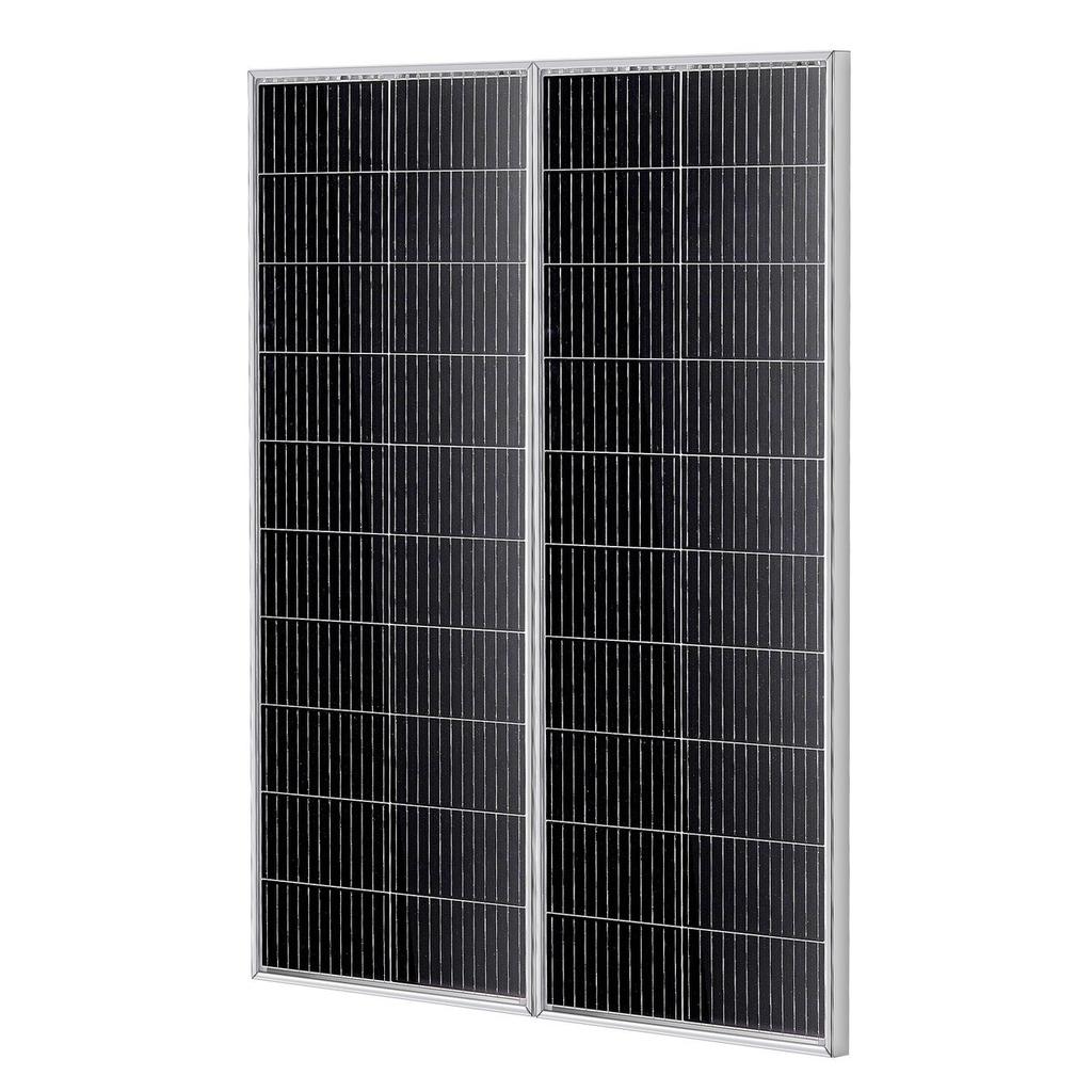 200W Monocrystalline Solar Panel Kit 2PCS Solar Panels & Charge Controller