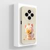 Per Custodia Telefono POCO C75 Carino Cuore Gatto Morbido Silicone Liquido Cover Posteriore Per Xiaomi Poco C 75 Protezione Completa Anti Caduta Funda Capa
