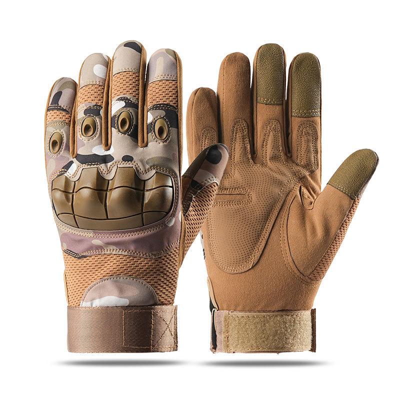 Bicycling Biking Gloves Outdoor Men Military Gloves Full Finger Tactical Protective Gloves for Fishing Fingerless Trip