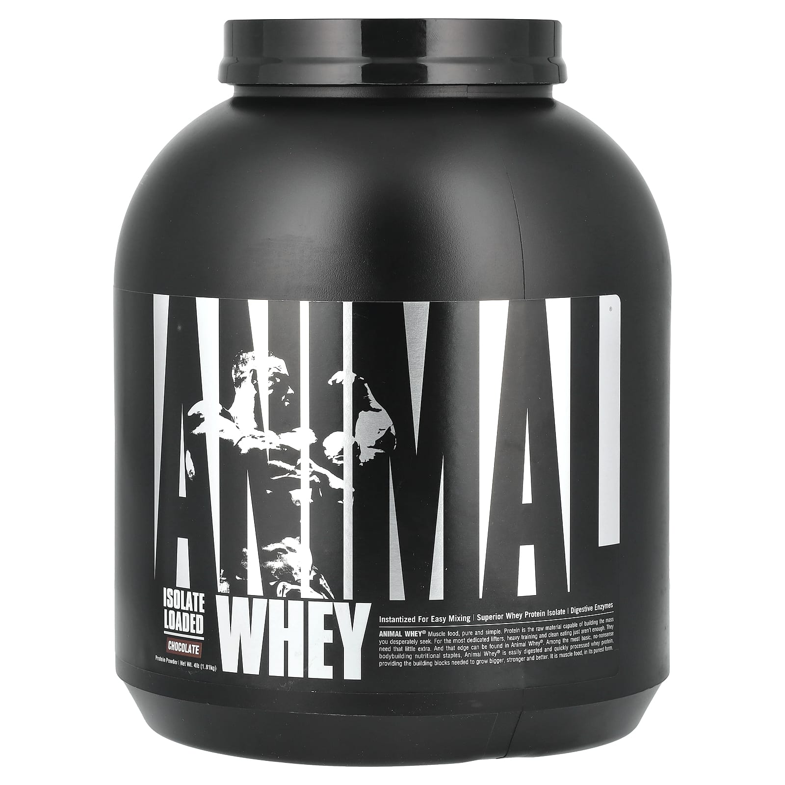 

Animal, Whey Protein Isolate Powder, Chocolate, 4 lb (1.81 kg)