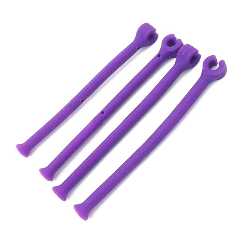 Creative Purple Adjustable Flexible Fixed Bendable Wine Glass Holder Wine Fixed Rack Dishwasher Holder Stemware Saver