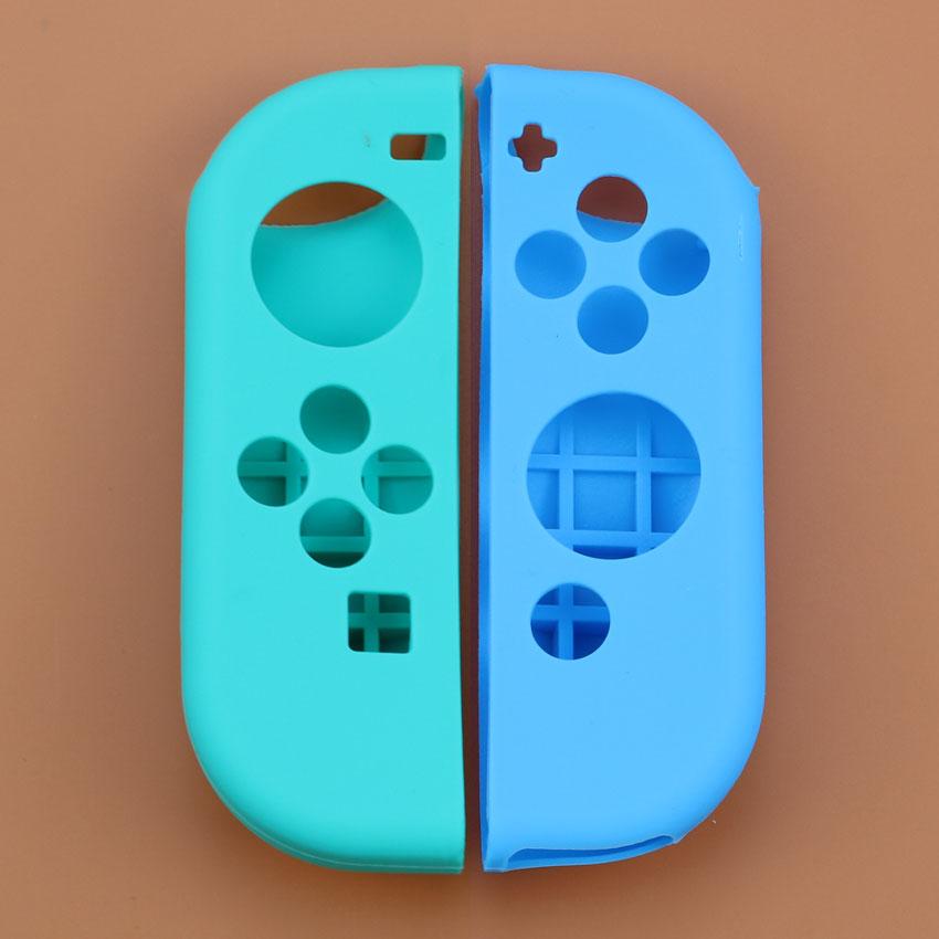 JCD 1Set Links Rechts Weiches Silikon Gummi Griff Gel Schutz L R Controller Gamepad Hülle Case Abdeckung Für Switch Joy-Con Joycon NS