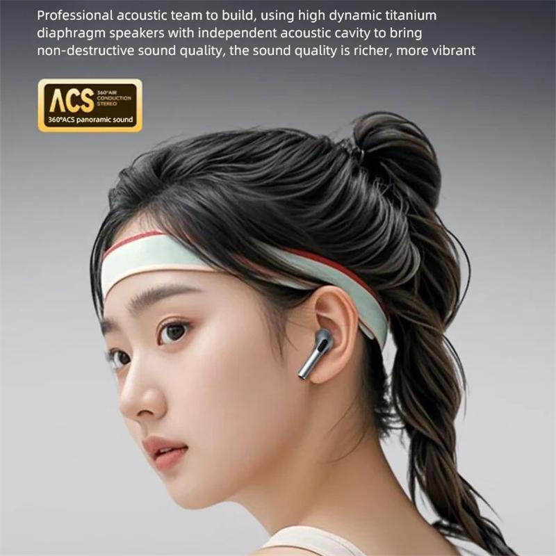 Orijinal Lenovo LP2 Pro Bluetooth 5.4 Kulaklık Yarı Kulak İçi Net Çağrı HIFI Ses Kalitesi Kablosuz Kulaklıklar Hafif Konforlu Kulaklık