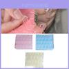 Transparent Double-sided Sticky Jelly Nail Adhesive For Extended Manicure Lifespan 24 Pieces 0.35mm Yellow Gel