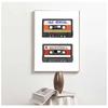 Vintage Cassette Tape and Vinyl Poster Modern Music Prints Canvas Painting Wall Art Pictures Home Room Classics Music Decoration