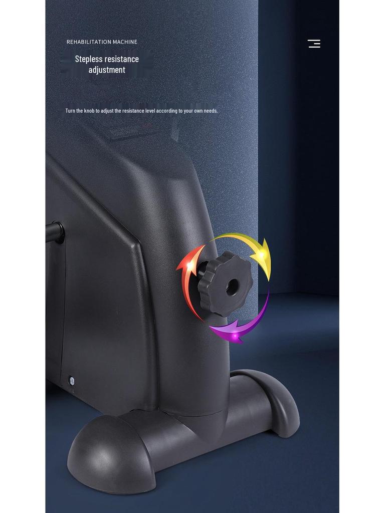Pedal-Heimtrainer für unter dem Schreibtisch zur Rehabilitation älterer Menschen und zum Beintraining