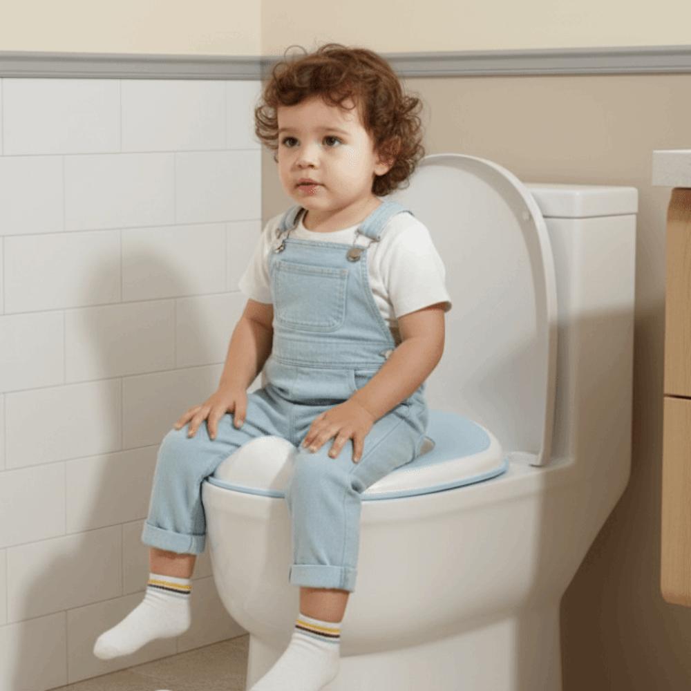 Splash-Proof Portable Toilet Seat Anti-Slip Kids Toilet Seat Hygienic Travel Potty Seat Home Use