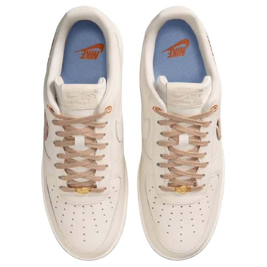 Nike Air Force 1 07 Lv8 Ess Comfortable Fit Support Sneakers Men sneakers White Light-Khaki IR7011-121
