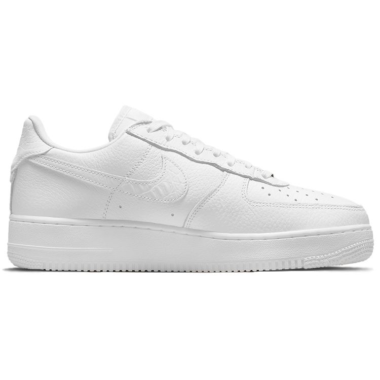 Nike Air Force 1 07 Craft Triple White Unisex Sneakers CU4865-100