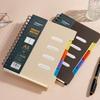Minimalist Thickened Coil Notebook - Creative Student Loose-Leaf Draftbook