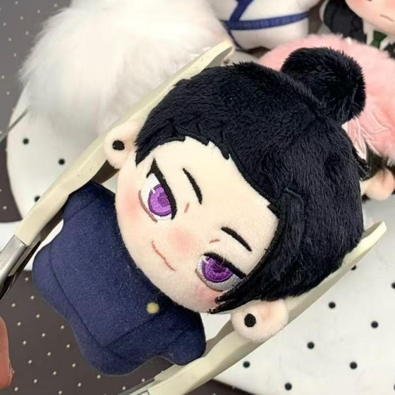 Jujutsu Kaisen 10cm Kawaii Plush Itadori Gojo Sukuna Higuruma Geto Okkotsu Cute Soft Anime Doll Keychain Bag Pendant Gift Toy