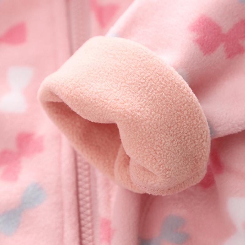 Παιδικό Φλις Παλτό Άνοιξη και Φθινόπωρο Καθημερινό Παλτό για Αγόρια και Κορίτσια