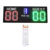 LED Electronic Scoreboard 5 Digit Portable Basketball Digital Scoreboard with Remote Control