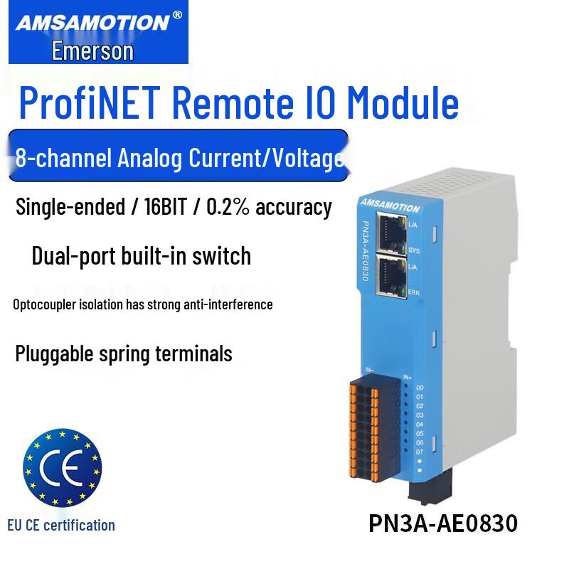 Aimox Profinet Remote IO Module with Integrated Switch