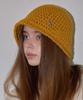 Seullouseulloulli Haul Winter Wool Handmade Crochet Knit Bucket Hat _ 9 Colors