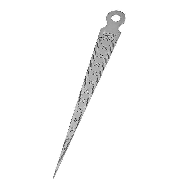 

Stainless Steel Tapered Hole and Inner Diameter Feeler Gauge Ruler