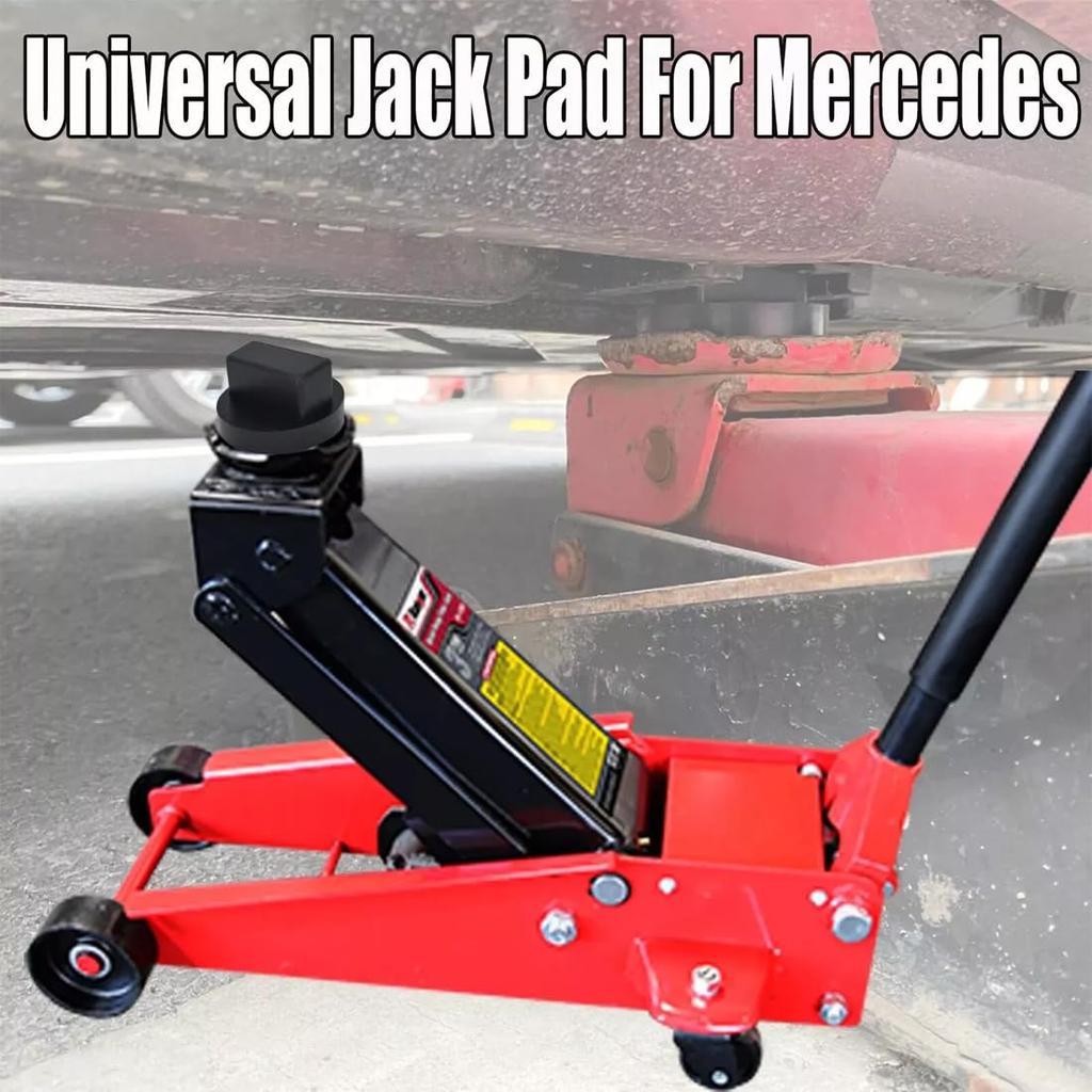 GAOHOU 2 Pcs Benzz Jack Pad Car Tool Jack Pad Rubber Pad Altitude Increase