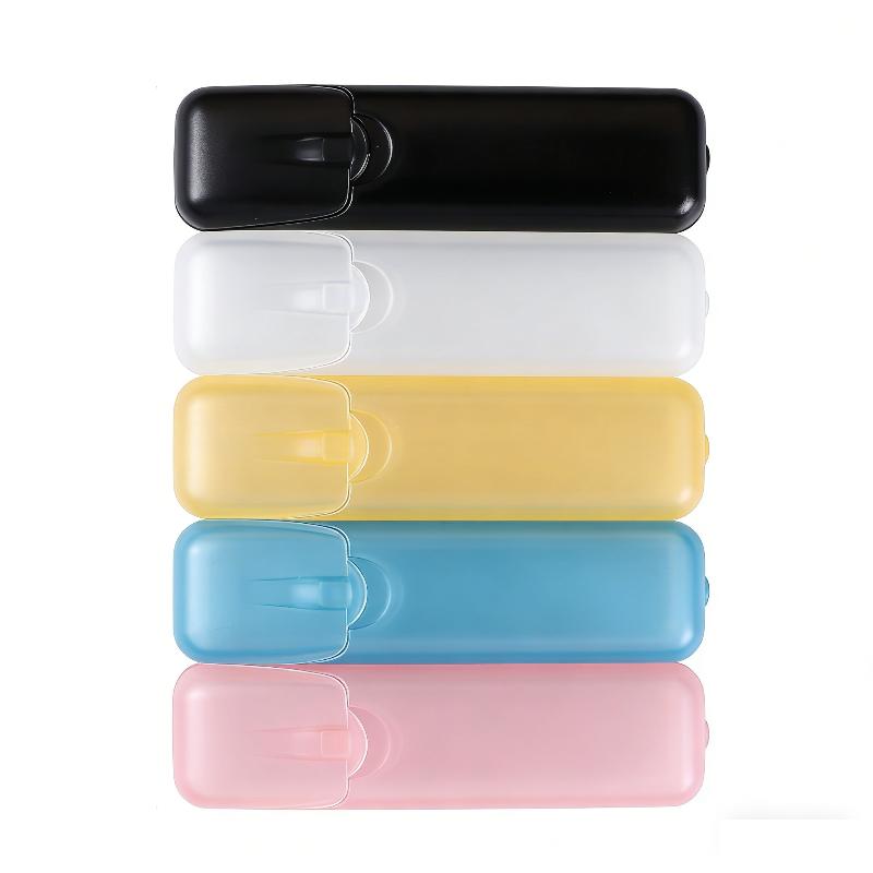 

Mini Toothpick Storage Boxes Toothpick Holder With Lid Home Kitchen Dining Table Hotel Restaurant Portable Small Toothpick Case 5 random colors