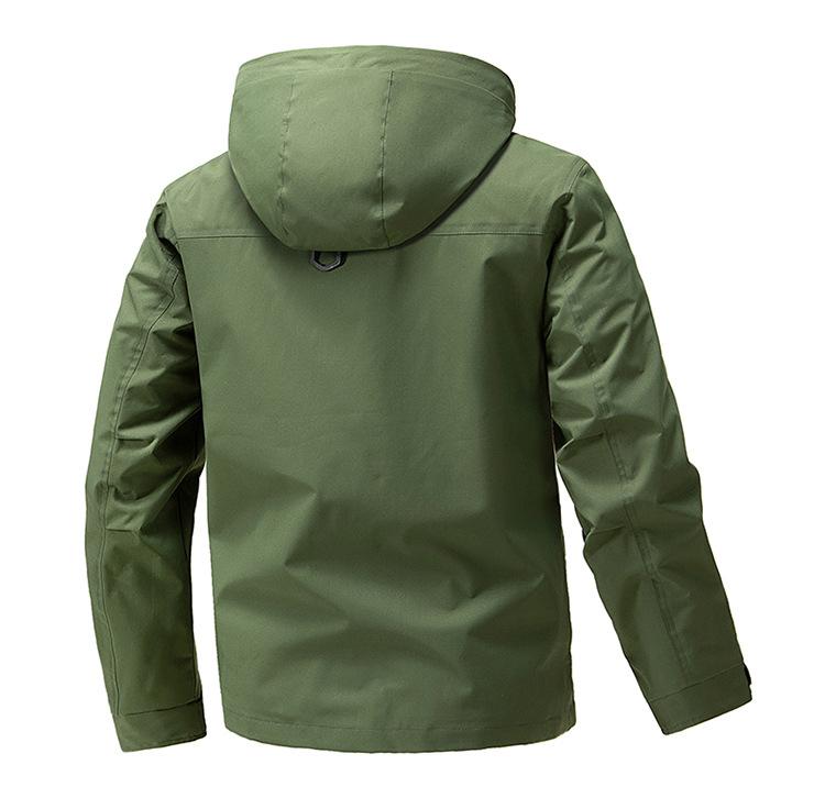 Unisex's Waterproof Hiking Jackets Windproof Windbreakers Men Women Camping Fishing Trekking Anti-scratch Coats