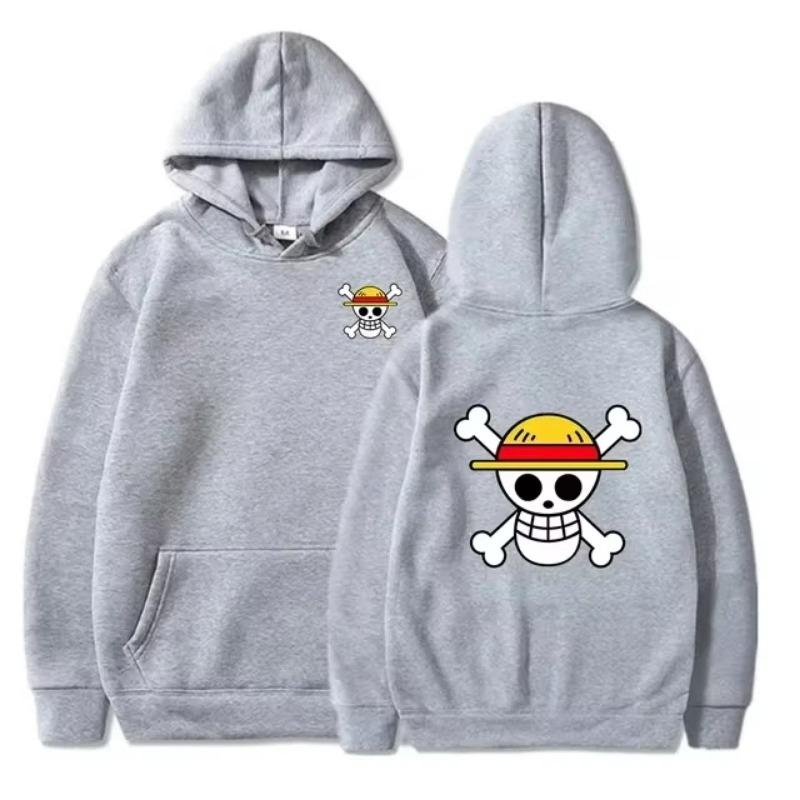 Anime Hoodies für Männer und Frauen Herbst Winter Lässiger Pullover Baumwolle Kapuzen-Sweatshirts Mode Trainingsanzug Tops Streetwear