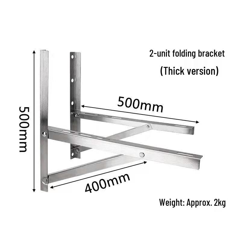 Yu Su Stainless Steel Folding AC Outdoor Unit Bracket