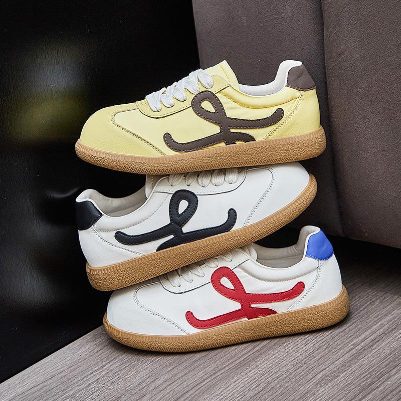 Autumn new German training shoes women's soft soles are not tired women's shoes versatile casual shoes ugly cute big head shoes
