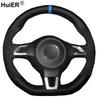 Hand Sewing Steering Wheel Cover For Volkswagen Golf 6 GTI MK6 Polo GTI Passat