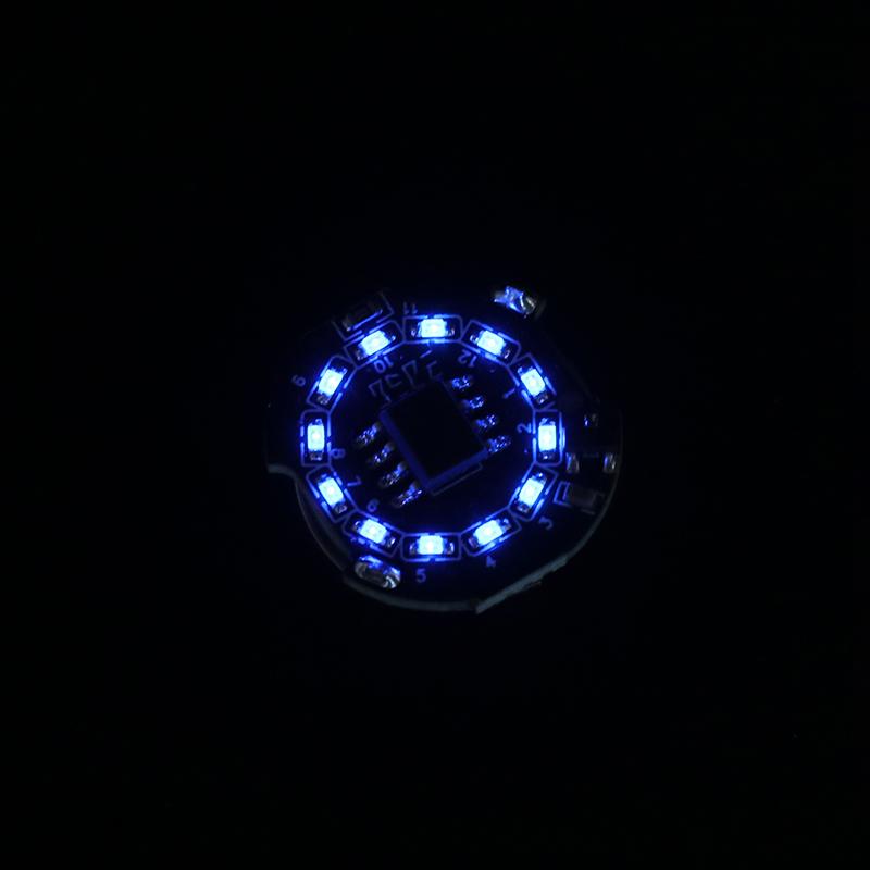 Magnetic Control Lamp Magnet Wireless Led Induction Lights + Button Battery + Magnet Diy Toys Robot Anime Landscape Model