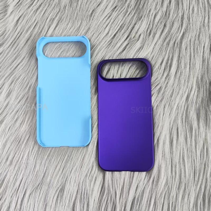 Smukłe Matowe Twarde PC Etui na Telefon dla iPhone 17 Air 17 Pro Max Wstrząsoodporne Jednokolorowe Pokrowiec Shell dla iPhone 17Pro 17Air Bumper