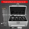 M1 Class Chrome-Plated Steel Calibration Weights - 100g to 10kg