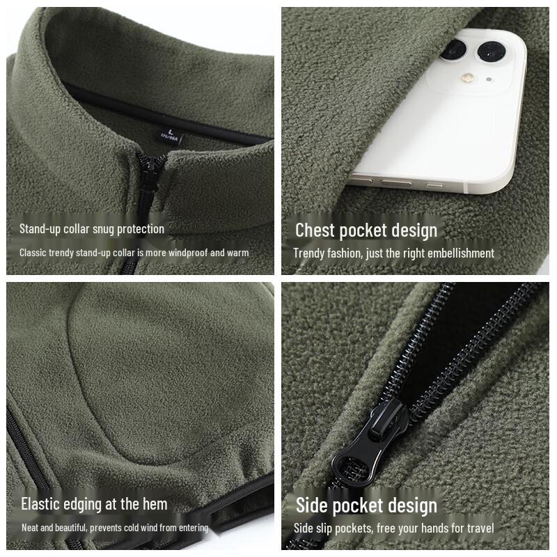 JEEP SPIRIT Men's Winter Fleece Vest