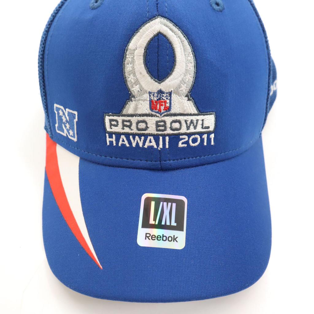 unused Reebok NFL PRO BOWL 2011 mesh cap L/XL blue hat Men's Used