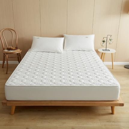 

Cotton Washed Color Woven Quilted Fitted Sheet 2026 New Design Comfortable Bed Cover 90*200cm чистый белый
