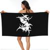 Sepultura Slayer Death Metal Beach Towel Soft Microfiber Quick Dry Absorbent Quick Towels For Bath