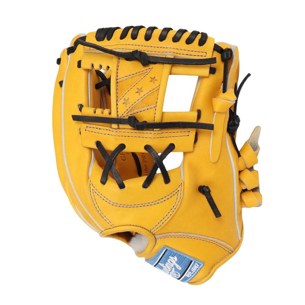 Rawlings PRO PREFERRED GH5FPRN62 Baseball Gold Throw Glove, Hardball, Infielder's Glove, Tan, 11.25 Inches, Right-Handed