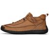Herren Freizeitschuhe aus Leder Atmungsaktive Sneaker Mode Britischer Stil Loafer Herren Luxus Designer Bootsschuhe