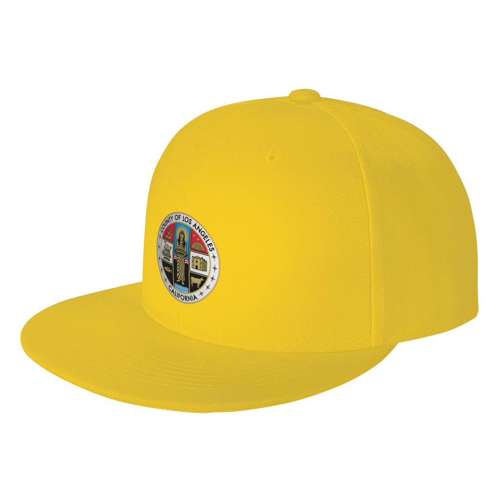 Fashion Seal of Los Angeles County California USA Flat Brim Sun Hat Children Cap