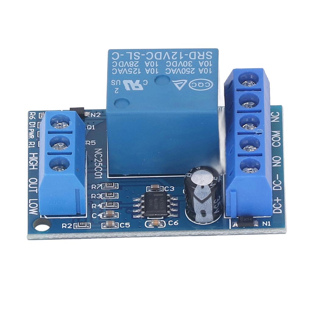 Water Level Controller Module Automatic Liquid Level Sensor Relay Board DC 12V for Pump