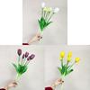 Artificial Tulipa Gesnerianacenterpiece With Realistic Silicone Material For Event Decor
