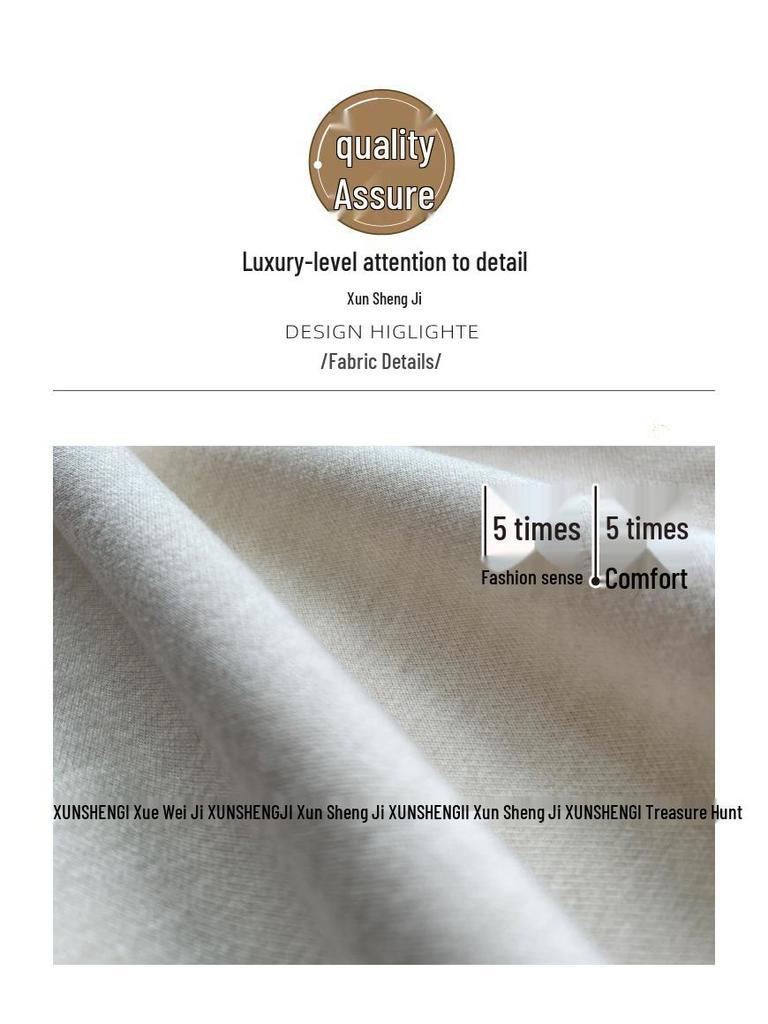 Women's Plus Size Wool Acetate Wide-Leg Pants - Autumn/Winter Thickened Straight-Leg Suit Pants