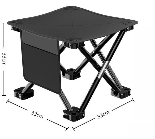 New Creative Outdoor Maza Foldable Stool Portable Fishing Chair Lightweight Folding Chair Camping Chair Stool Picnic Small Stool