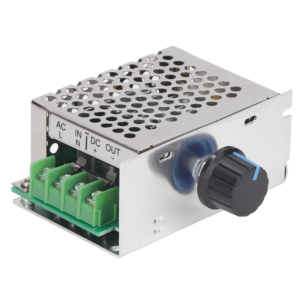 DC Motor Speed Regulator 10A Switch Brush Motor Speed Controller AC220V Input DC10‑210V Output