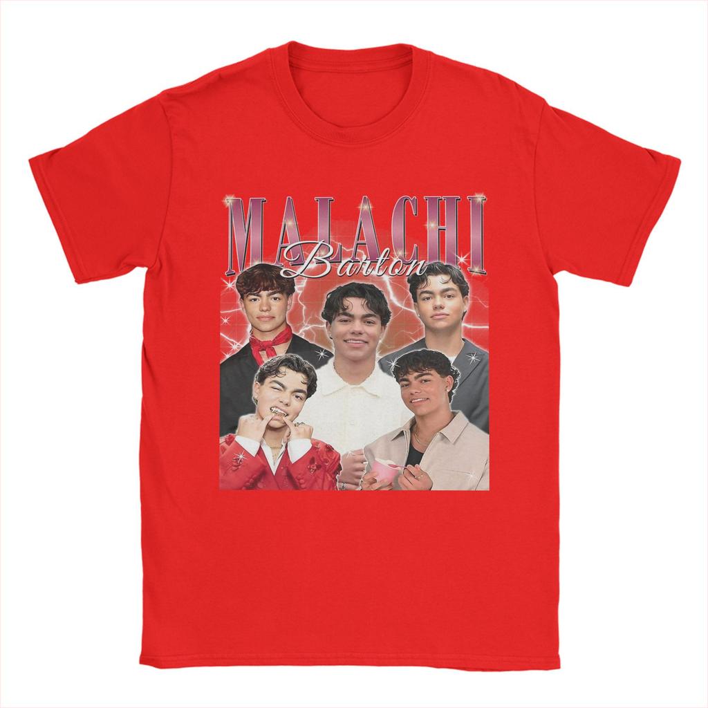 Hipster Malachi Barton T-Shirt Herren Rundhals Reine Baumwolle T-Shirts Kurzarm T-Shirt Geschenkidee Oberteile